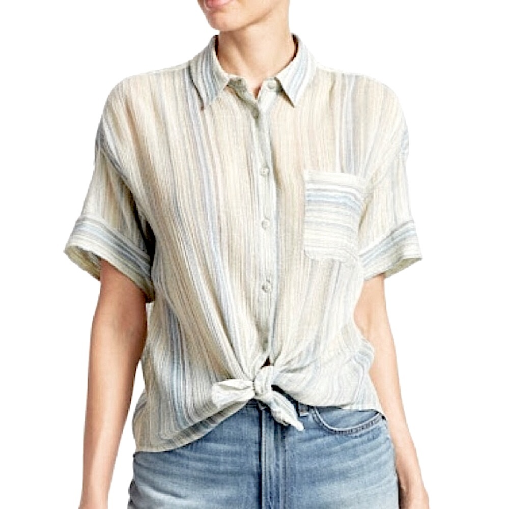 Rag & Bone Lenny Striped Shirt